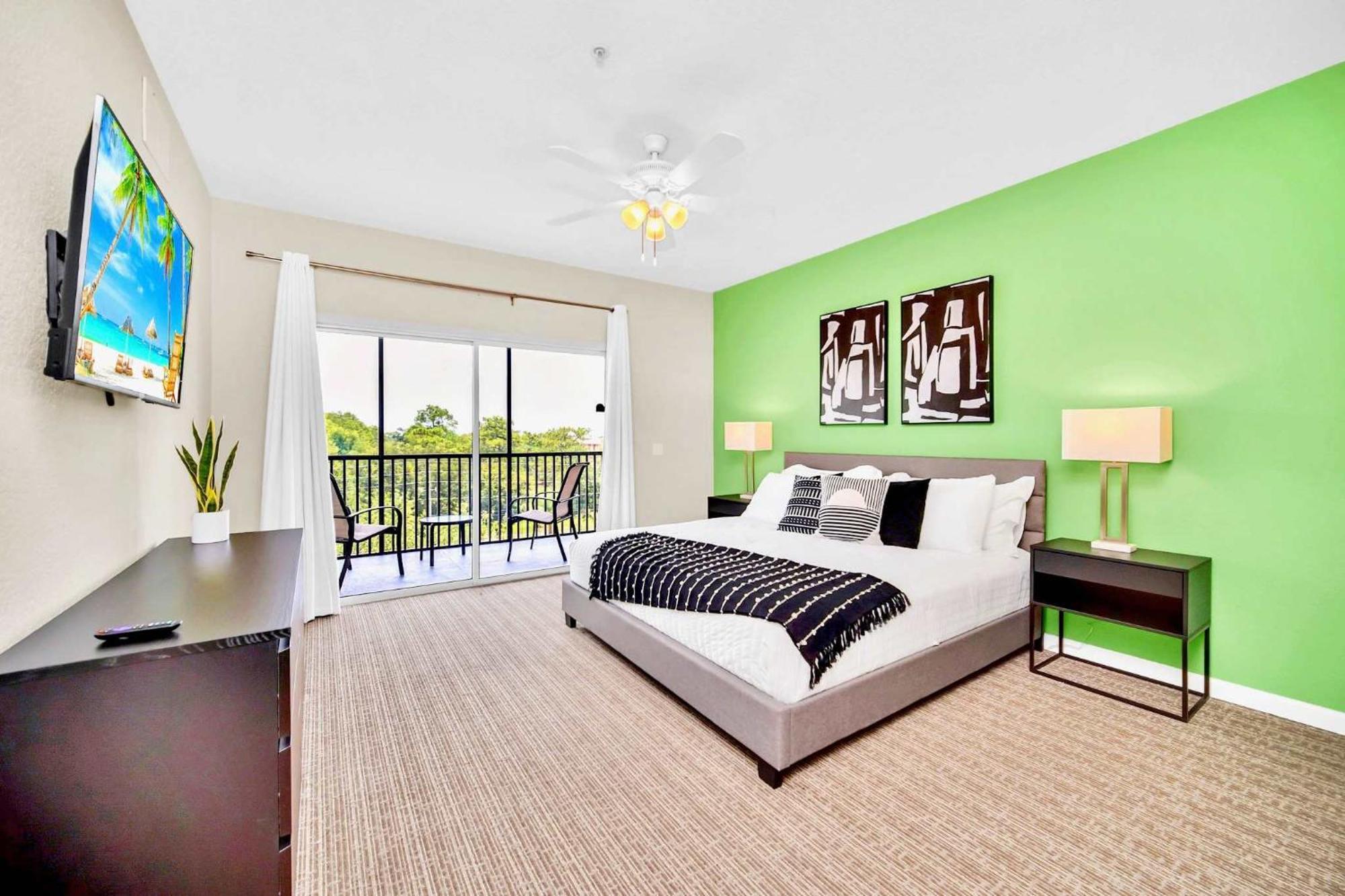 Near 2br King Queen With Hot Tub & Games Hébergement de vacances Orlando